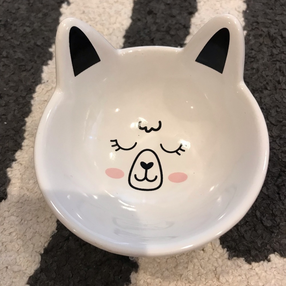 🍁Llama small trinket dish